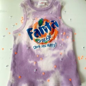 Fanta Crop Tank